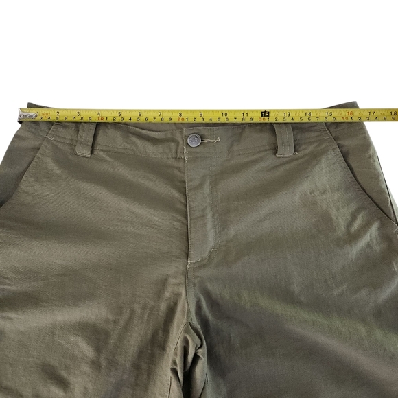 THE NORTH FACE Women’s Outdoor hiking Shorts olive green 10 - Picture 10 of 14